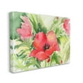thumbnail image 1 of Stupell Industries Red Poppies Surrounded by Soft Greenery Canvas Wall Art, 36 x 48, Design by Melissa Hyatt LLC, 1 of 5
