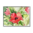 thumbnail image 1 of Stupell Industries Red Poppies Surrounded by Soft Greenery Grey Framed, 16 x 20, Design by Melissa Hyatt LLC, 1 of 7