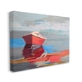 thumbnail image 1 of Stupell Industries Red Row Boat Reflection on Lake Water Abstract Paintings Gallery-Wrapped Canvas Print Wall Art, 30x40, by Beth A. Forst, 1 of 5