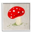 thumbnail image 1 of Stupell Industries Red Spotted Mushroom Botanical & Floral Painting White Framed Art Print Wall Art, 24 x 24, 1 of 9