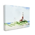 thumbnail image 1 of Stupell Industries Red Striped Lighthouse on Coastal Cliff Canvas Wall Art, 24 x 30, Design by Melissa Hyatt LLC, 1 of 6