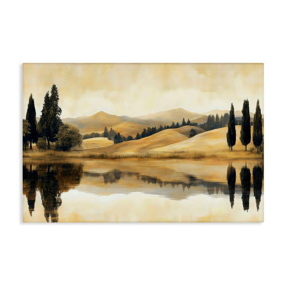 Stupell Industries Reflective Fields View Canvas Wall Art design by LSR Creative Studio, 16 x 24