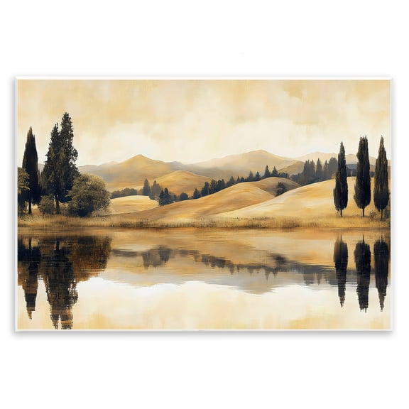 Stupell Industries Reflective Fields View Wall Plaque Art design by LSR Creative Studio, 13 x 19