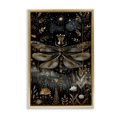 Stupell Industries Regal Gilded Dragonfly Animals & Insects Painting