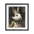 thumbnail image 1 of Stupell Industries Traditional Regal Hare Portrait Black Framed Print Under Glass, 17 x 21, by Svetlana Aleynikova, 1 of 8