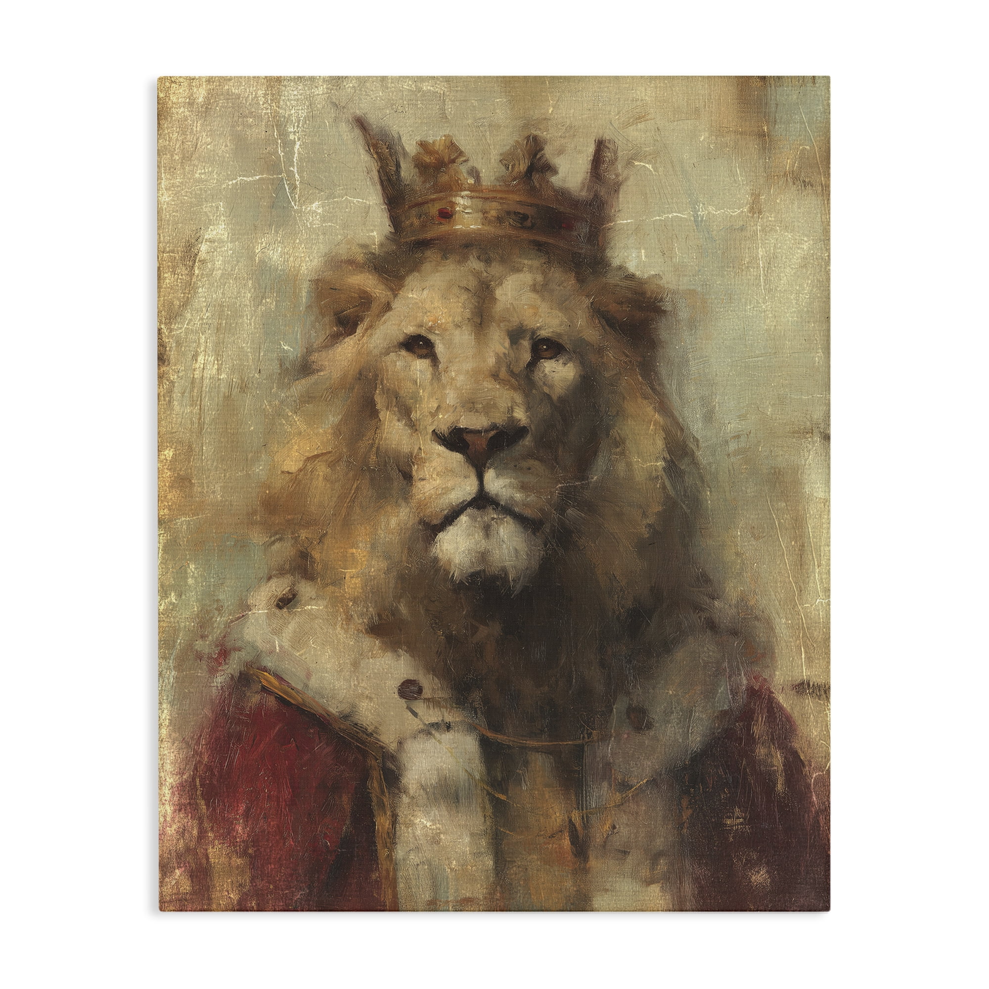 Stupell Industries Regal Lion Sovereign Canvas Wall Art, design by Svetlana Aleynikova