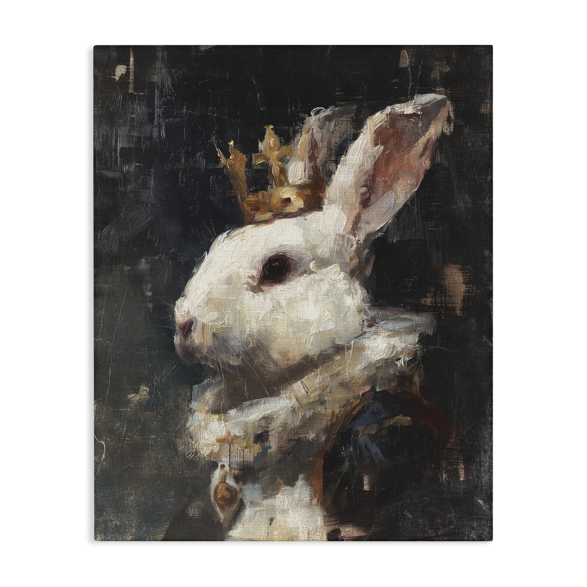Stupell Industries Regal Monarch Rabbit Canvas Wall Art, design by Svetlana Aleynikova