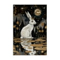thumbnail image 1 of Stupell Industries Regal Rabbit Moonlight Animals & Insects Painting Gallery Wrapped Canvas Art Print Wall Art, 24 x 36, 1 of 8