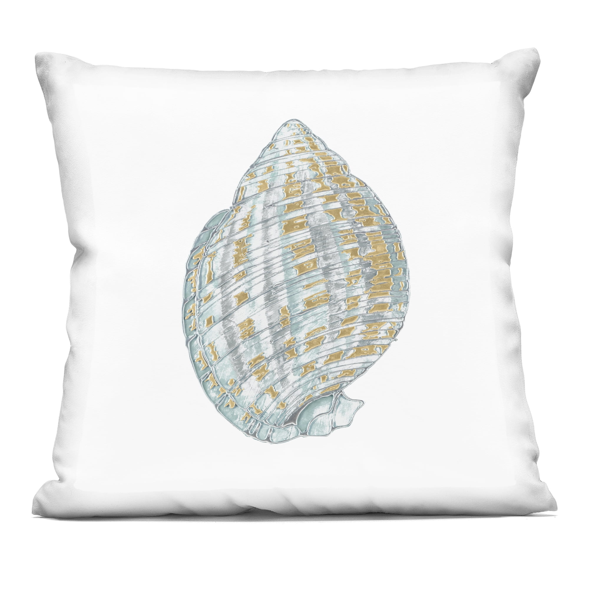 Stupell Industries Regal Shells Spiral Decorative Printed Throw Pillow, design by Lorenzo Collective
