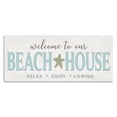 thumbnail image 1 of Stupell Industries Coastal Relax Enjoy Unwind Beach House Canvas Art, 24 x 10, by Seven Trees Design, 1 of 7