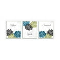 thumbnail image 1 of Stupell Industries Relax Soak Unwind Bathroom Flower Word Designs Wall Plaque by Ziwei Li, 1 of 2