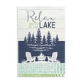 thumbnail image 1 of Stupell Industries Relax at Lake Rustic View Nautical & Beach Painting Unframed Art Print Wall Art, 13 x 19, 1 of 8