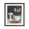 thumbnail image 1 of Stupell Industries Bohemian Relaxed Greens Bath Scene Black Framed Print Under Glass, 13 x 16, by Kim Allen, 1 of 7