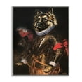 thumbnail image 1 of Stupell Industries Renaissance Dog Portrait History & Language Painting Gray Framed Art Print Wall Art, 24 x 30, 1 of 2