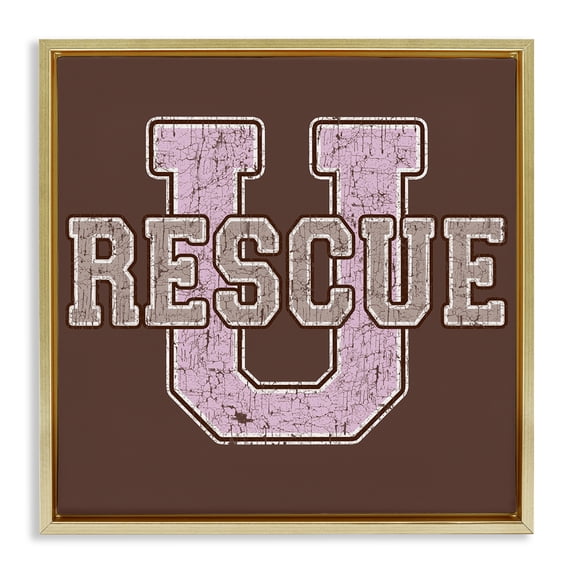 Stupell Industries Traditional Gold Floating Frame Canvas Art, 25 x 25, by Spirit Animals/Life Is High