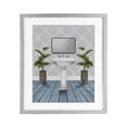 thumbnail image 1 of Stupell Industries Tropical Restful Wash Plants & Sink Gray Framed Print Under Glass, 17 x 21, by Marcus Prime, 1 of 8