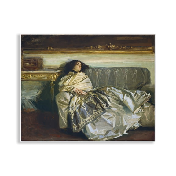 Stupell Industries Restful Woman Classic Wall Plaque Art, design by Lil' Rue