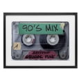 thumbnail image 1 of Stupell Industries Eclectic Retro 90s Mix Cassette Black Framed Print Under Glass, 20 x 14, by Annabelle Hall, 1 of 8
