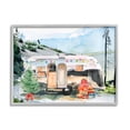 thumbnail image 1 of Stupell Industries Retro Airstream Camper Rustic Christmas Scene Presents Trees Graphic Art Gray Framed Art Print Wall Art, 20x16, by Jennifer Paxton Parker&nbsp;, 1 of 7