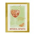 thumbnail image 1 of Stupell Industries Retro Aperol Spritz Recipe Food & Beverage Painting Wrapped Canvas Art Print Wall Art, 30 x 40, 1 of 8