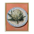 thumbnail image 1 of Stupell Industries Cottage Retro Artichoke over Orange Gold Floating Frame Canvas Art, 17 x 21, by The Prints Vibe, 1 of 8