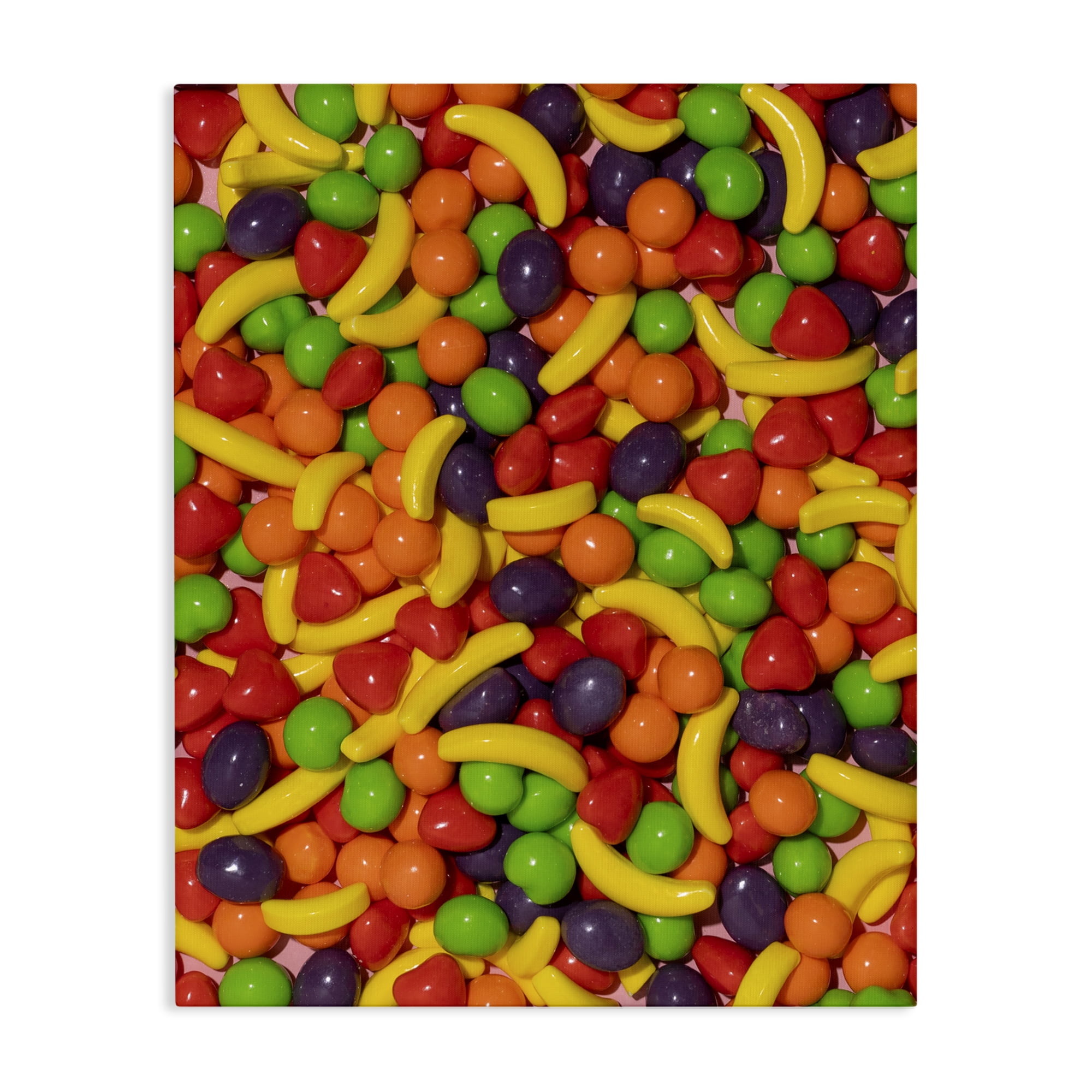 Stupell Industries Retro Assorted Fruit Candy Canvas Wall Art, design by LISH Creative