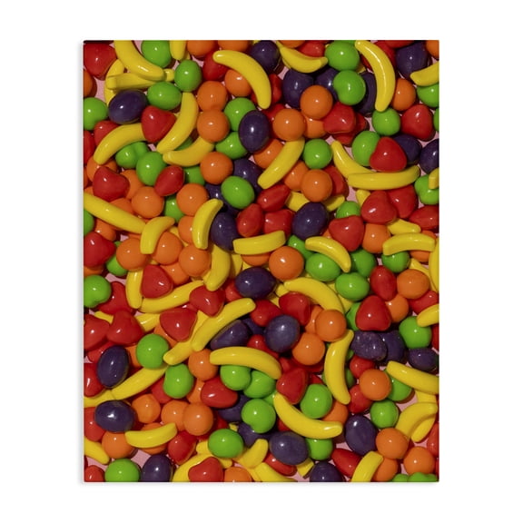 Stupell Industries Retro Assorted Fruit Candy Canvas Wall Art, design by LISH Creative