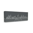 thumbnail image 1 of Stupell Industries Retro Atlanta Georgia City Skyline Geometric Linework Town & City Painting Gallery Wrapped Canvas Art Print Wall Art, 20 x 48, 1 of 6