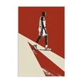 thumbnail image 1 of Stupell Industries Modern Retro Basketball Legend Canvas Art, 16 x 24, by Ray Powers, 1 of 8