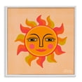 thumbnail image 1 of Stupell Industries Retro Boho Sun Landscape & Nature Painting White Framed Art Print Wall Art, 12 x 12, 1 of 2