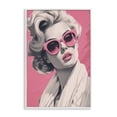 thumbnail image 1 of Stupell Industries Traditional Retro Chic Glamour White Framed Giclee Art, 16 x 24, by Andrea Haase, 1 of 8