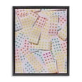 thumbnail image 1 of Stupell Industries Contemporary Retro Color Candy Dots Black Floating Frame Canvas Art, 17 x 21, by LISH Creative, 1 of 8