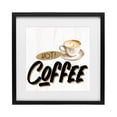 thumbnail image 1 of Stupell Industries Traditional Retro Fresh Hot Coffee Black Framed Print Under Glass, 13 x 13, by Kim Allen, 1 of 8