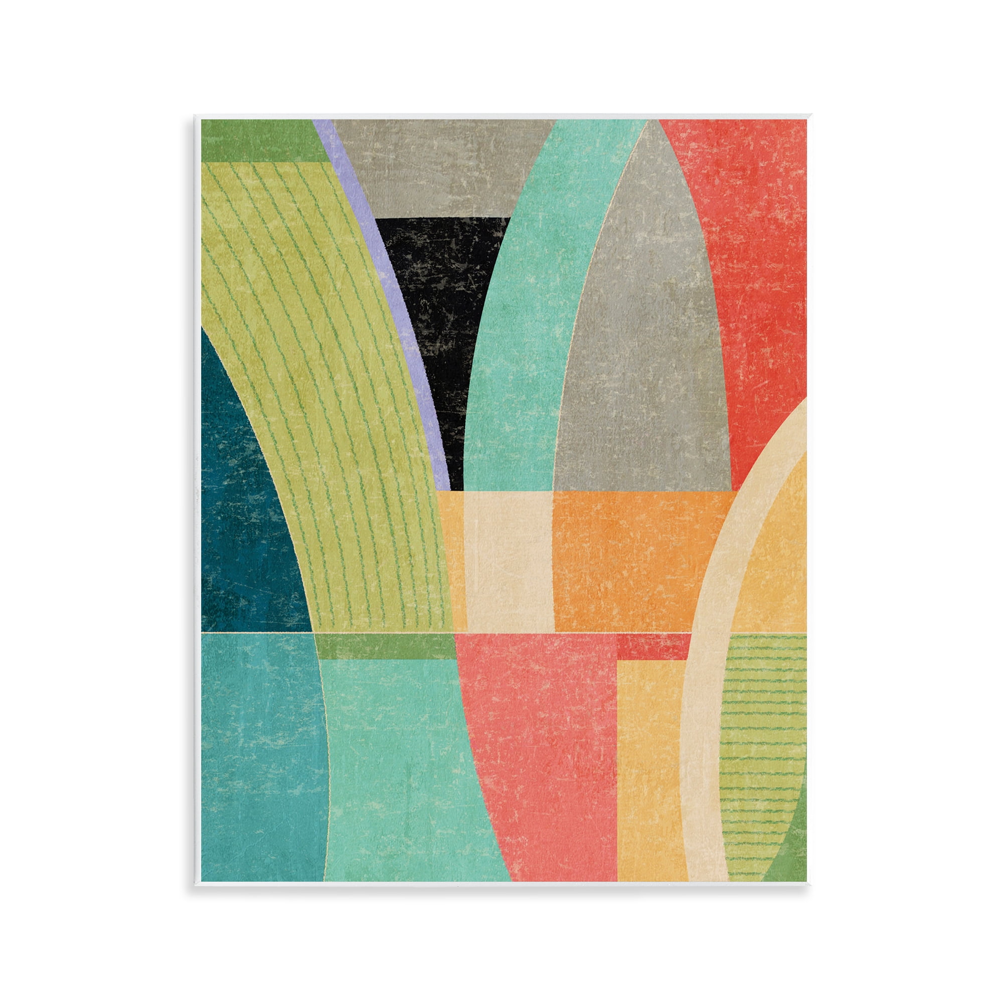 Stupell Industries Retro Geometric Archways Wall Plaque Art, design by Suzanne Nicoll