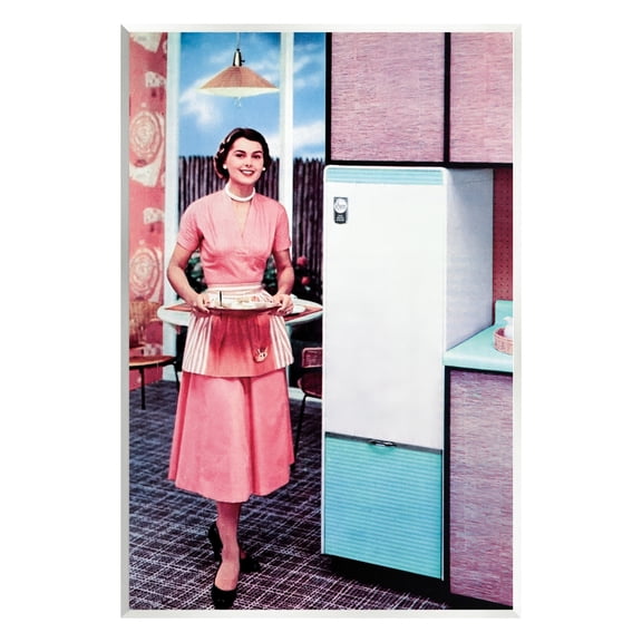Stupell Industries Retro Kitchen Vintage Advertisement Beauty & Fashion Painting Unframed Art Print Wall Art
