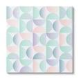 thumbnail image 1 of Stupell Industries Retro Pastel Shapes Pattern Abstract Painting Gallery Wrapped Canvas Print Wall Art, 1 of 5