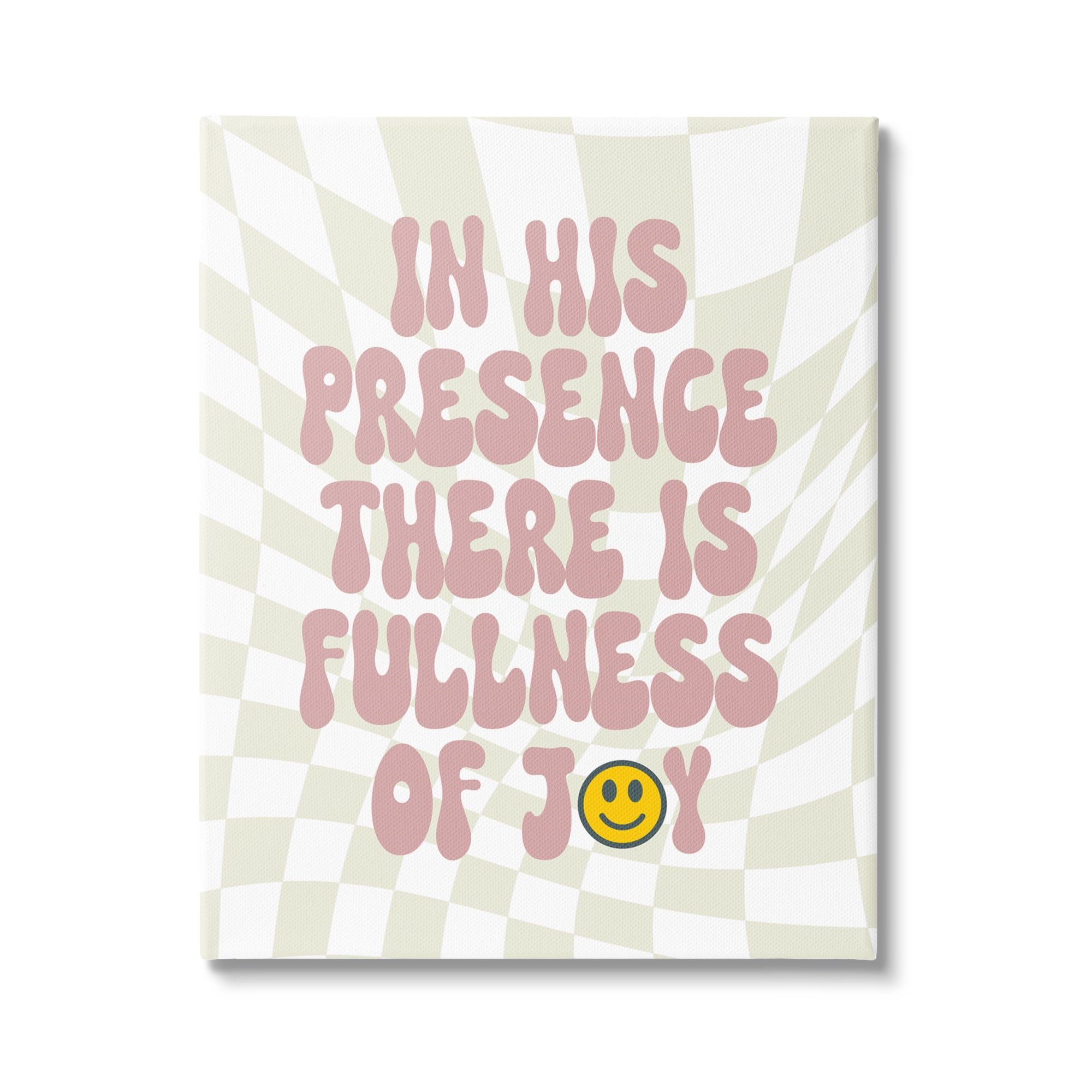 Stupell Industries Retro Religious Patterned Inspirational Painting Gallery Wrapped Canvas Art Print Wall Art, 16 x 20