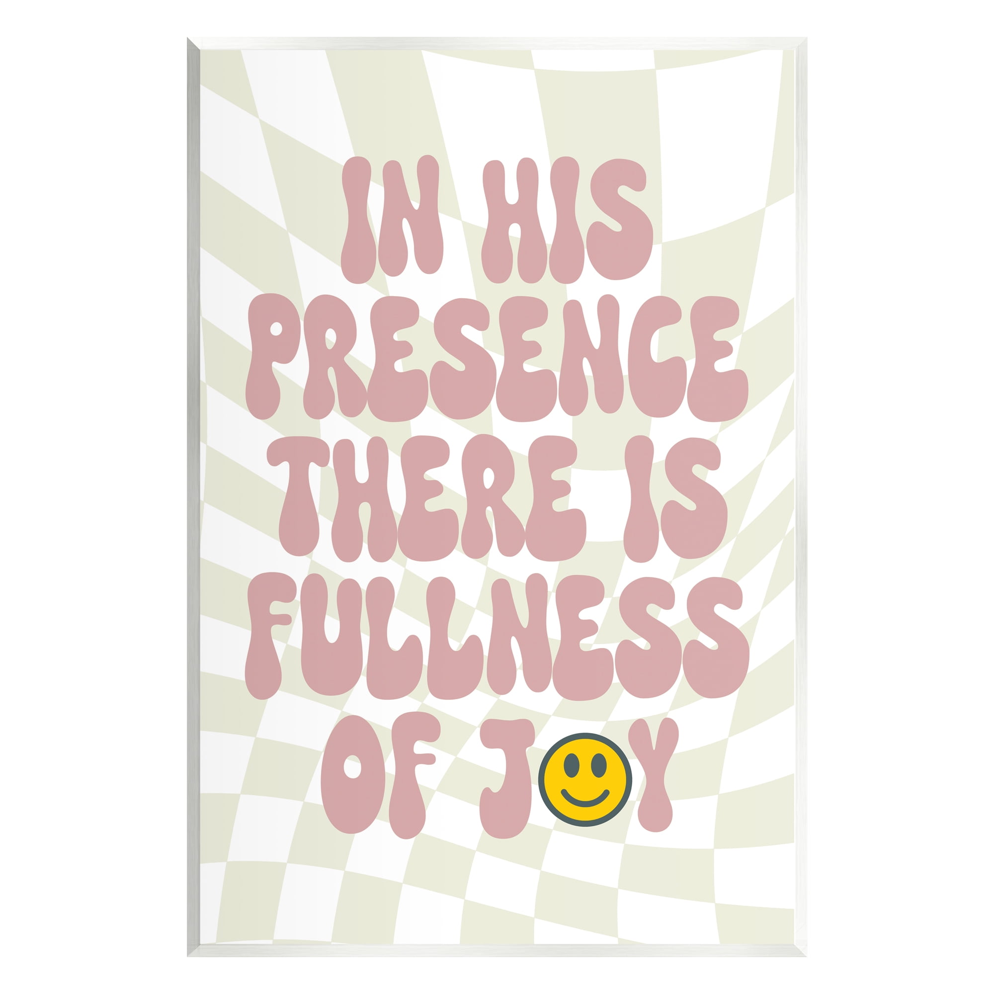 Stupell Industries Retro Religious Patterned Inspirational Painting Unframed Art Print Wall Art, 13 x 19