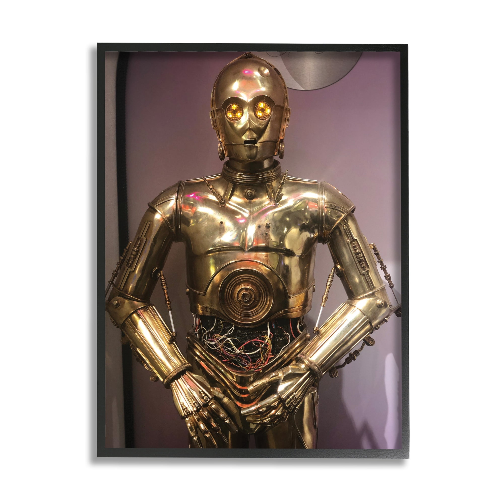Stupell Industries Retro Sci-Fi Icon Cinematic Space Robot, 16 x 20, Designed by Nice Nshuti