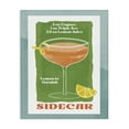 thumbnail image 1 of Stupell Industries Modern Retro Sidecar Recipe Canvas Art, 16 x 20, by Deane Beesley, 1 of 8