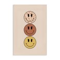 thumbnail image 1 of Stupell Industries Retro Smileys Trio Novelty Painting Gallery Wrapped Canvas Art Print Wall Art, 20 x 30, 1 of 8