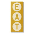 thumbnail image 1 of Stupell Industries Retro Style Eat Circle Letters Sign Graphic Art Gallery Wrapped Canvas Print Wall Art, Design by Ryan Fowler, 1 of 7
