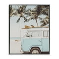thumbnail image 1 of Stupell Industries Retro Surfboard & Van Transportation Photography Black Framed Art Print Wall Art, 16 x 20, 1 of 2