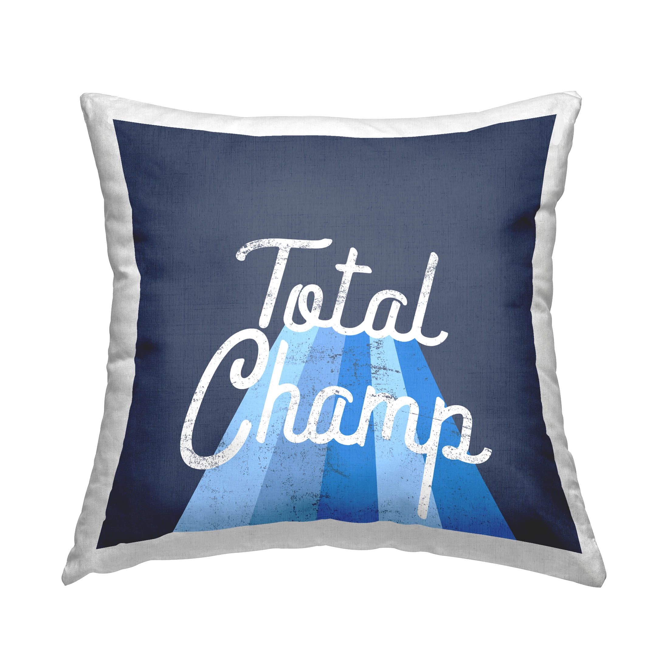 Stupell Industries Retro Total Champ Phrase Printed Throw Pillow Design by  Daphne Polselli 