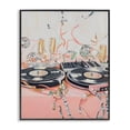 thumbnail image 1 of Stupell Industries Art Deco Retro Turntable & Champagne Party Black Framed Giclee Art, 11 x 14, by The Prints Vibe, 1 of 8