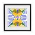 thumbnail image 1 of Stupell Industries Eclectic Revival Kaleidoscope Symmetry Black Framed Print Under Glass, 13 x 13, by Melissa Wang, 1 of 8