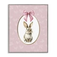 thumbnail image 1 of Stupell Industries Cottage Ribbon Border Bunny Gray Framed Giclee Art, 16 x 20, by Christine Simpson Art, 1 of 8