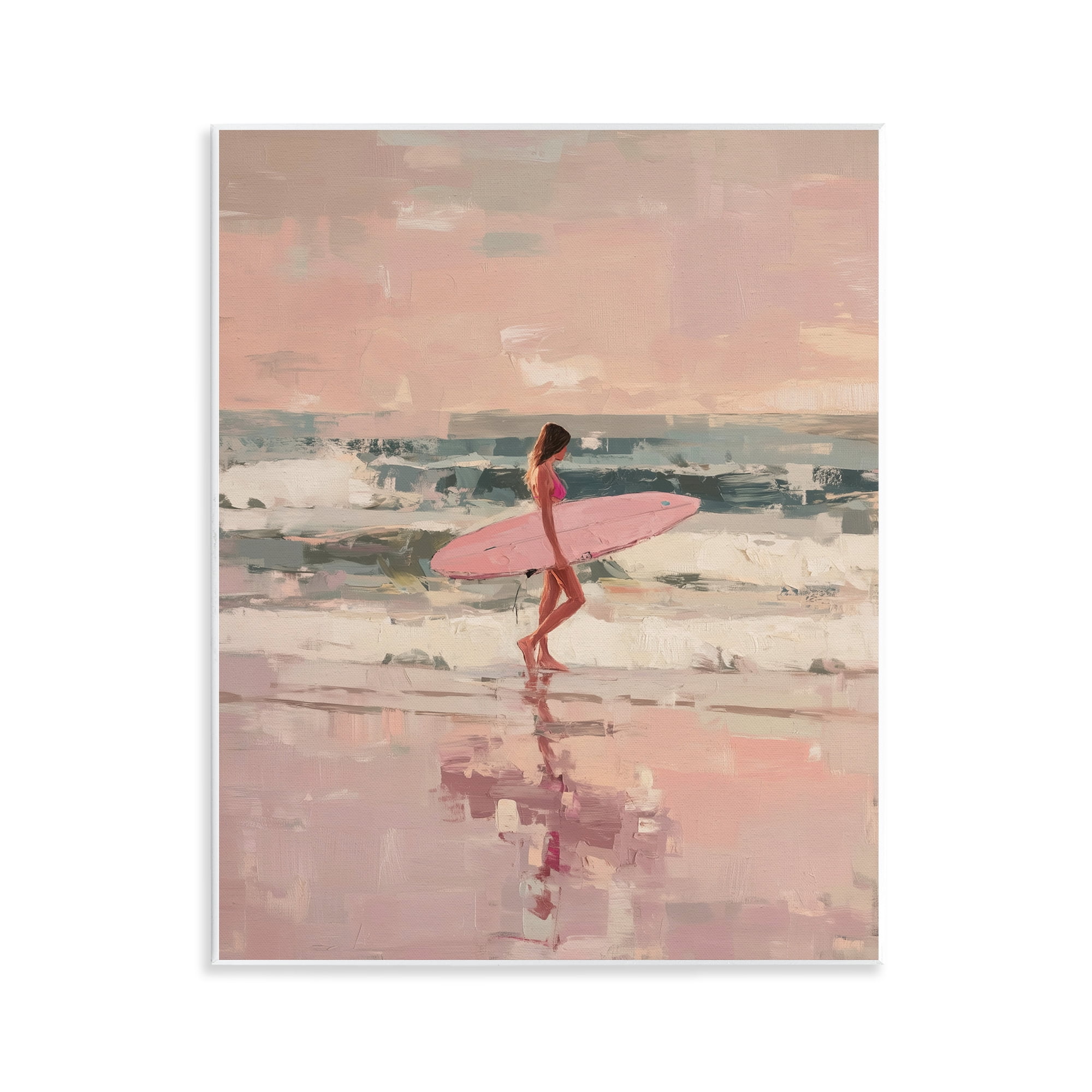 Stupell Industries Rider Of The Waves Wall Plaque Art, design by Svetlana Aleynikova