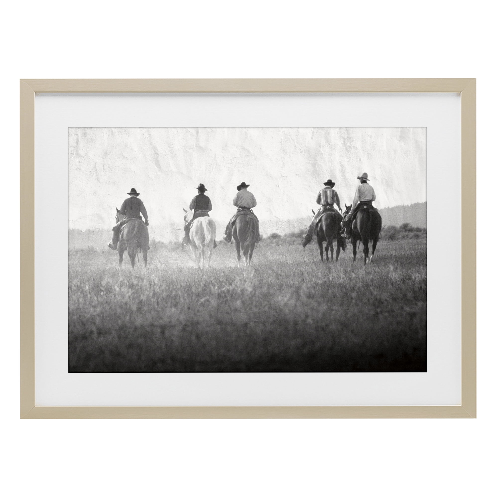 Stupell Industries Riding Toward The Horizon Birch Framed Print Under Glass, design by Superstock