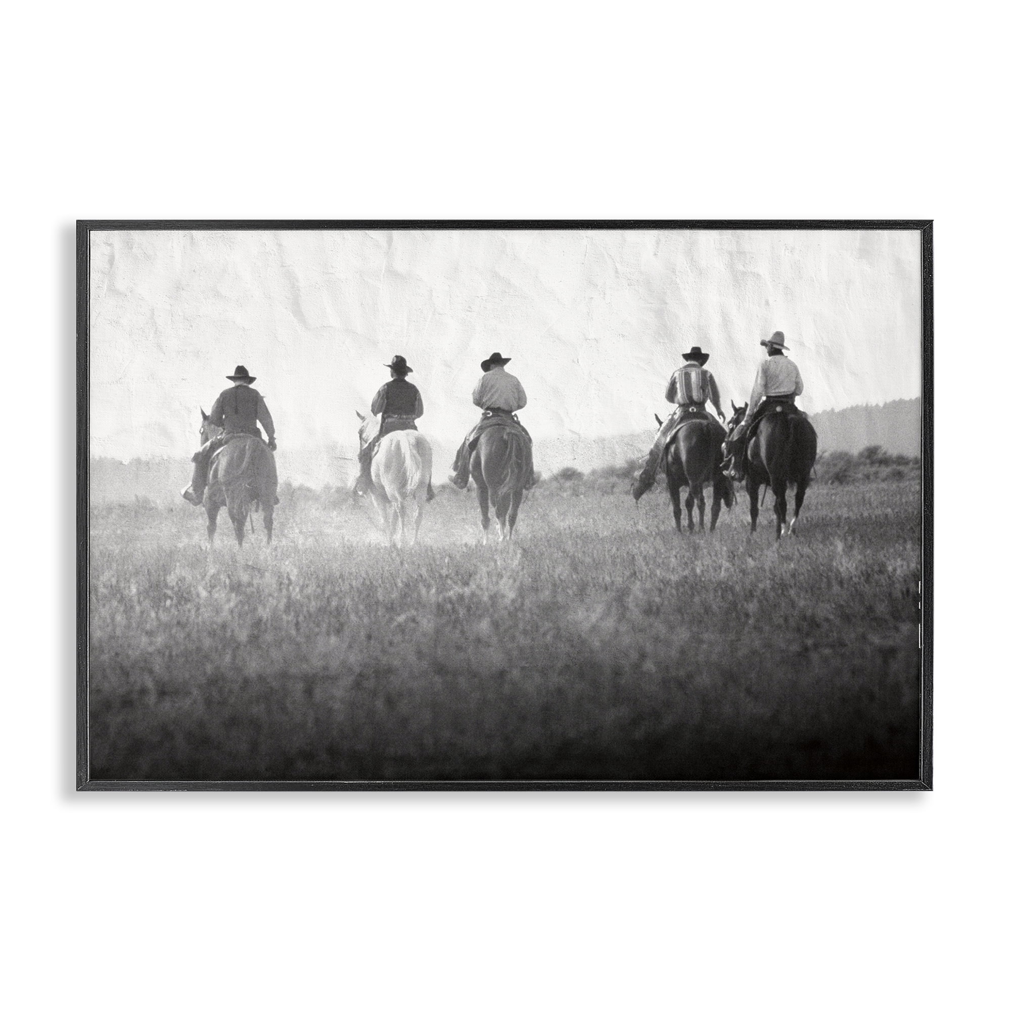 Stupell Industries Riding Toward The Horizon Black Framed Giclee Art, design by Superstock
